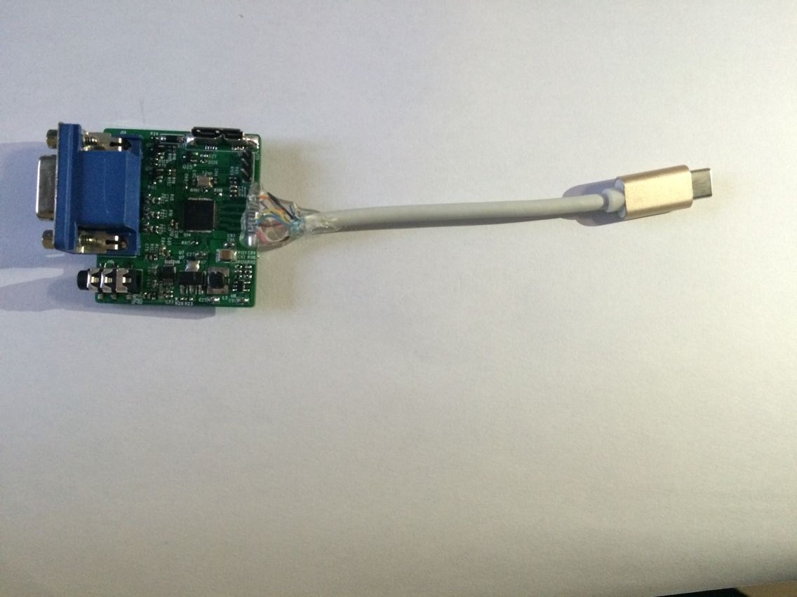 強(qiáng)勢推出Type-C轉(zhuǎn)VGA/轉(zhuǎn)HDMI /轉(zhuǎn)HDMI+USB3.1+Type-C充電口 IC      