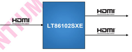 LT86102SXE第四代2端口HDMI / DVI分配器硬件開(kāi)發(fā)文檔